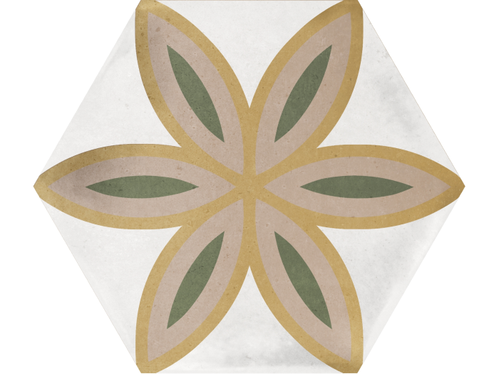 На изображении товар La Fabbrica Ava Керамическая плитка Small Smll Trend Beige 12,4X10,7 от официального представителя в Москве
