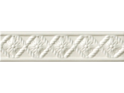 CERAMICHE GRAZIA Бордюр AMARCORD IGEA 5X20 BIANCO MATT.