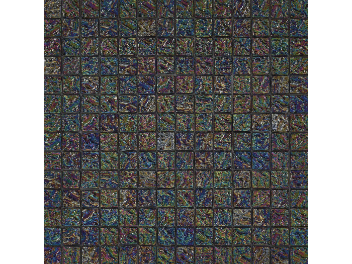 На изображении товар Sicis Стеклянная мозаика Tephra Gamalama Irid chips size 20х20 mm sheet-size 295x295 mm от официального представителя в Москве