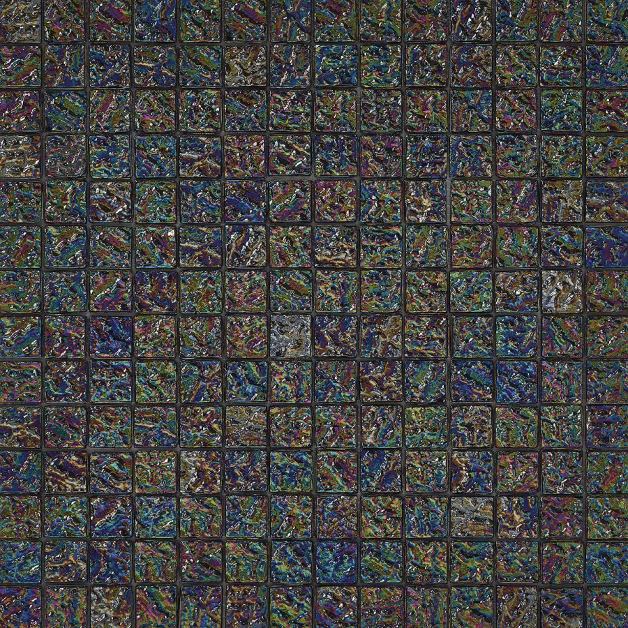 Sicis Стеклянная мозаика Tephra Gamalama Irid chips size 20х20 mm sheet-size 295x295 mm
