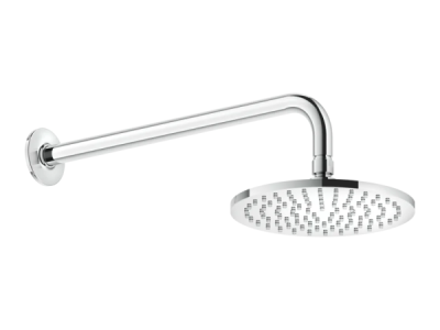 На изображении товар Верхний душ Gessi Inciso, Ø200 мм, настенный, цвет Chrome от официального представителя в Москве