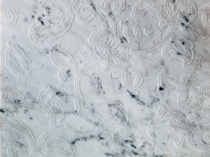 На изображении товар Akros Venezia Камень Dogma Classic Dhanza LN Bianco Carrara 40x40x1 от официального представителя в Москве