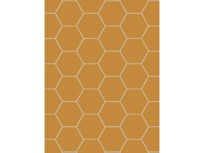 На изображении товар Terratinta Ceramics Керамогранит Hexa Floor Matt Yellow Corn Hexagon 14x16 / 8.5 от официального представителя в Москве