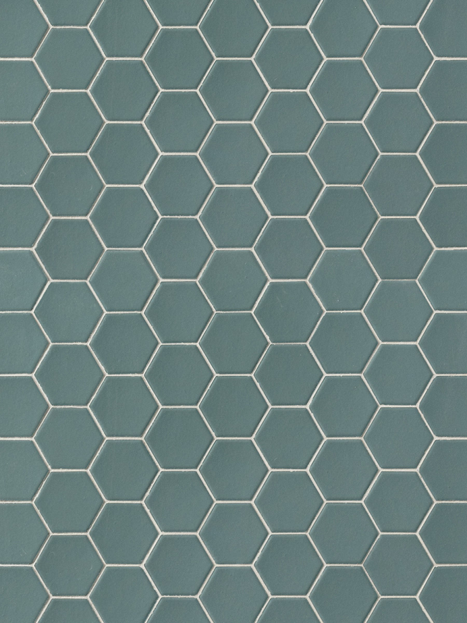 Terratinta Ceramics Мозаика, керамогранит Hexa Matt Laurel Green Mosaic 31.6x31.6 (4.3x3.8) / 4.0