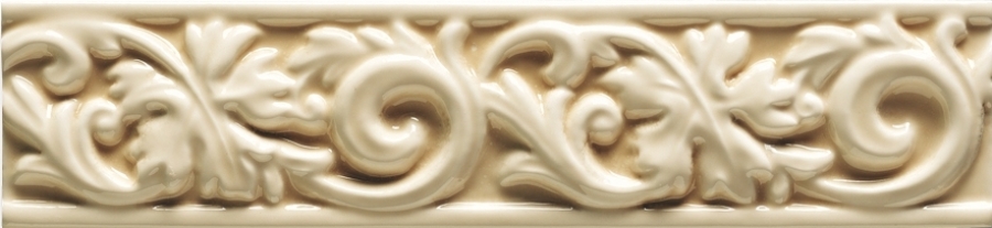 CERAMICHE GRAZIA  Декор ESSENZE VOLUTA 6X26 GELSOMINO