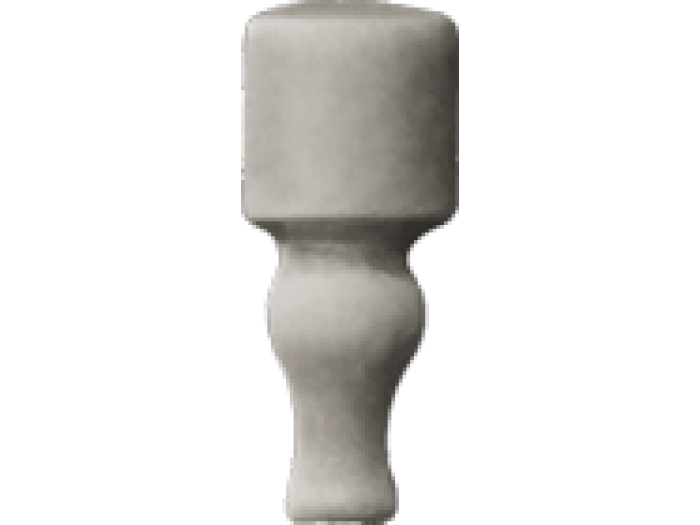 На изображении товар CERAMICHE GRAZIA Бордюр AMARCORD ANGOLO FINALE 6,5X2 FUMO MATT от официального представителя в Москве