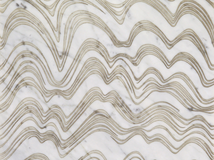 На изображении товар Akros Venezia Камень Dogma Classic Mhagia Old Bianco Carrara 40x40x1 от официального представителя в Москве