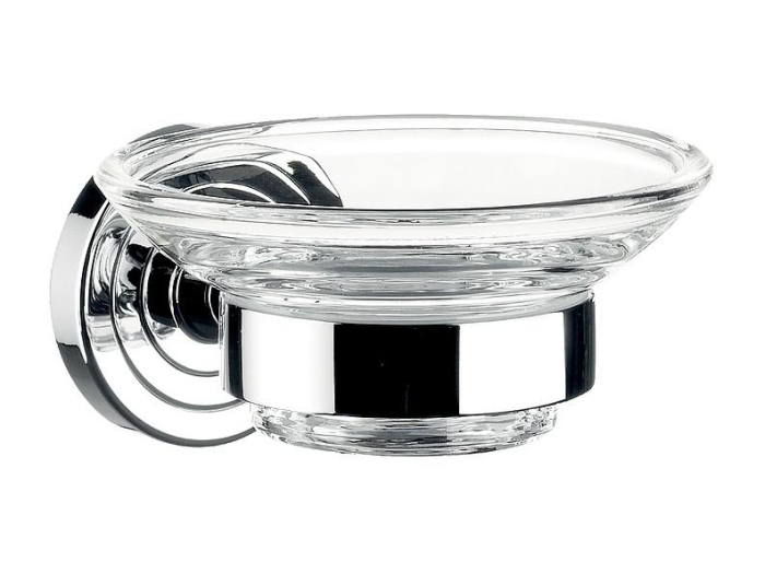 На изображении товар Мыльница, Emco Polo, 64 х 59 мм, стекло, хром от официального представителя в Москве