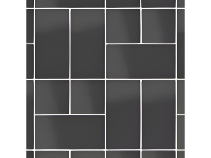 На изображении товар Micro. Керамогранит Microtiles Modern Glaze Black 40,2x40,2 от официального представителя в Москве