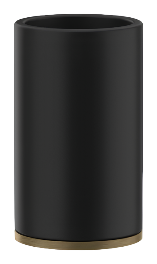 Стакан Gessi Ventaglio Accessories, настольный, ⌀75мм, цвет Antique Brass