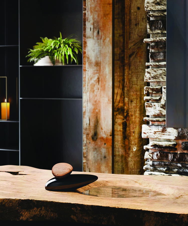 Cмеситель для раковины Gessi Equilibrio, без донного клапана, цвет Black Metal Materic PVD - изображение 5