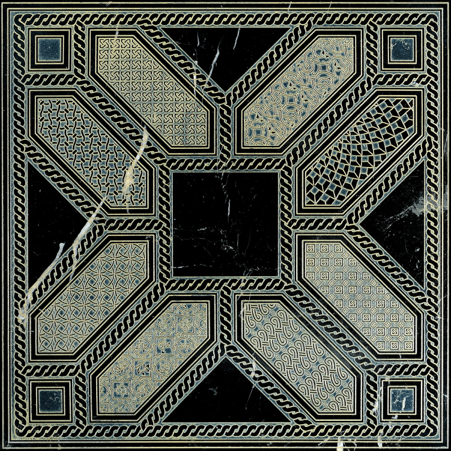 Akros Venezia Камень Axioma Apsidha Old Nero Marquinia 40x40x1