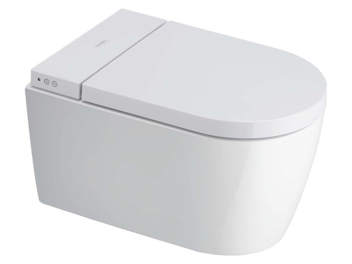 На изображении товар Унитаз SensoWash Starck f Lite Rimless подвесной, 378x575 мм, цвет белый от официального представителя в Москве