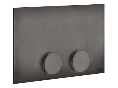 Клавиши смыва Gessi, для TECE (TECEProfil, TECEBox, TECEProfil Octa 2, TECEConstruct), цвет Black Metal Brushed PVD