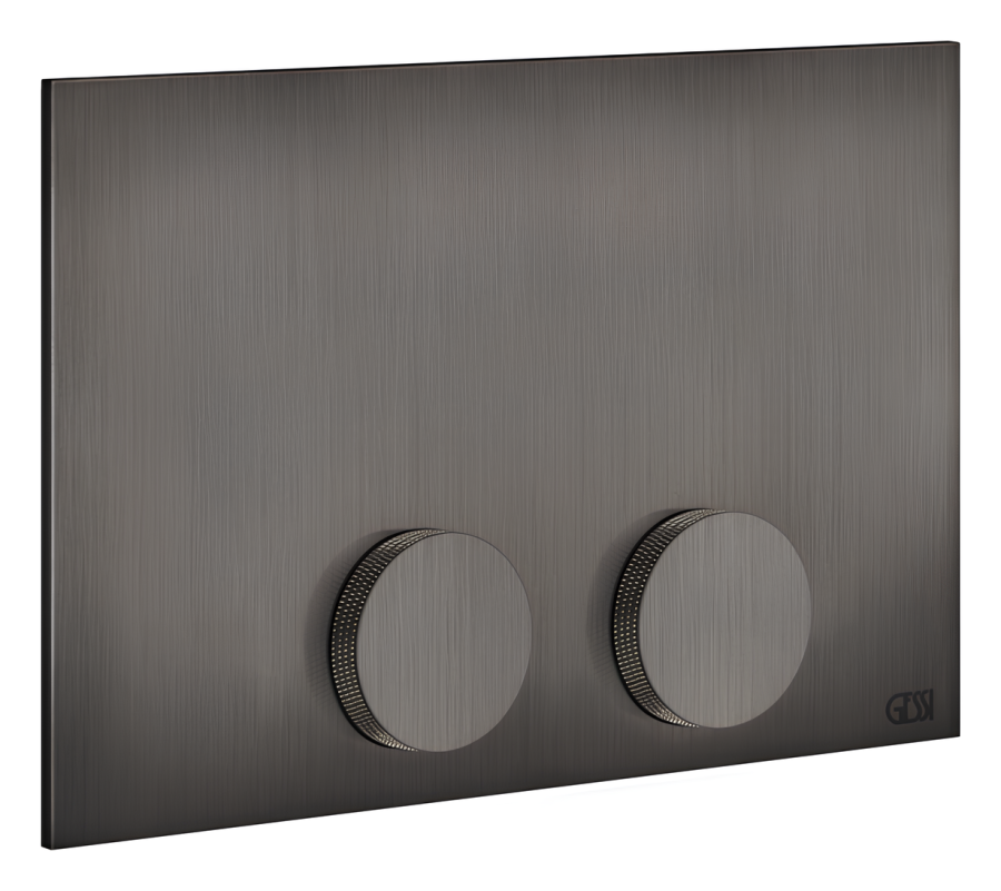 Клавиши смыва Gessi, для TECE (TECEProfil, TECEBox, TECEProfil Octa 2, TECEConstruct), цвет Black Metal Brushed PVD