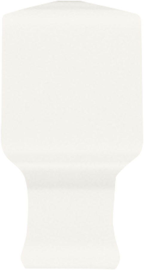 CERAMICHE GRAZIA Угловой элемент ELEGANCE ANGOLO BORDURA 1,5X3,5 SNOW MAT