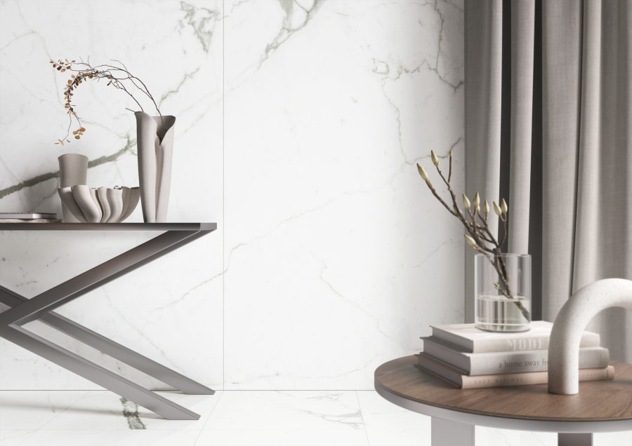 FMG Керамогранит Select Bianco venato extra lucidato 120x60 8мм - изображение 2