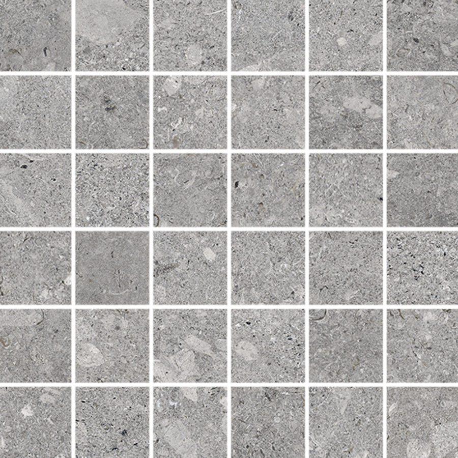 Terratinta Ceramics Мозаика, керамогранит Vicentina Matt Cenere Mosaic 30x30 (5x5) / 10