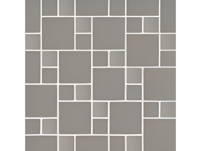 На изображении товар Micro. Керамогранит Microtiles Double Mix Glaze Grey 30,1x30,1 от официального представителя в Москве