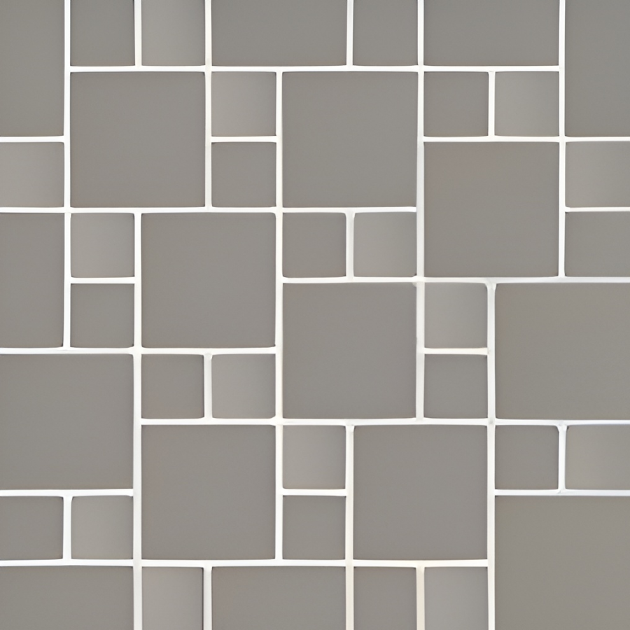 Micro. Керамогранит Microtiles Double Mix Glaze Grey 30,1x30,1