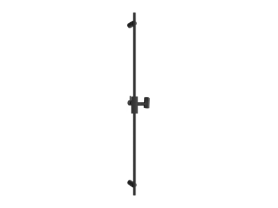 Штанга для душа Gessi Ingranaggio, настенная, h900 мм, цвет Matte Black