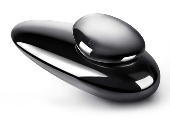 На изображении товар Ручка Gessi Equilibrio, для однорычажного смесителя дизайнерская, цвет хром от официального представителя в Москве