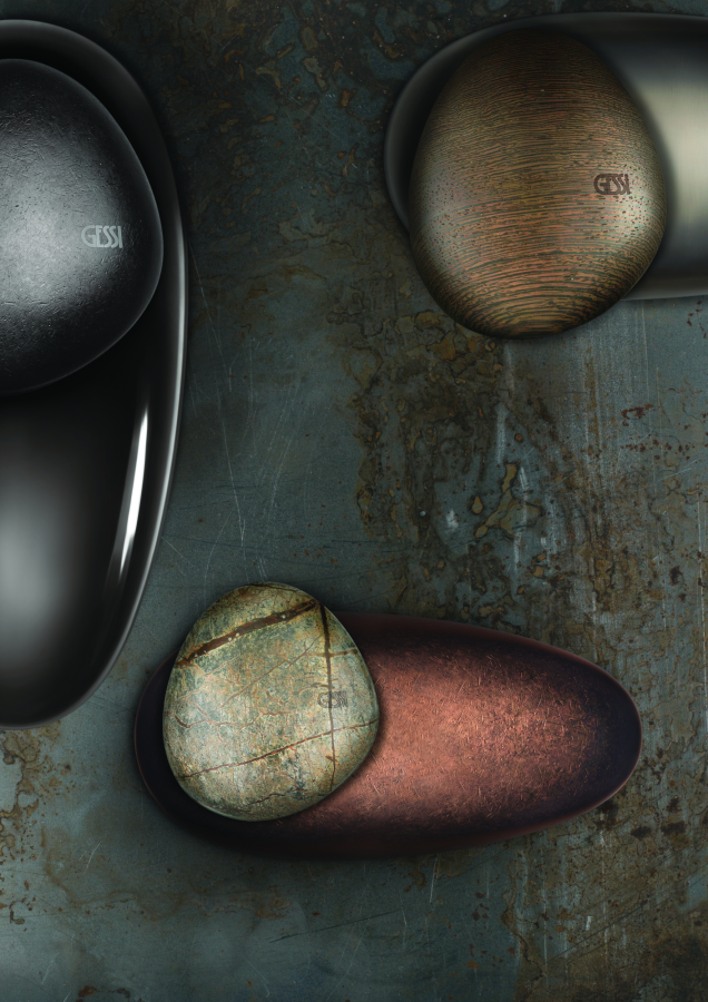 Ручка Gessi Equilibrio, для однорычажного смесителя дизайнерская, цвет хром - изображение 3