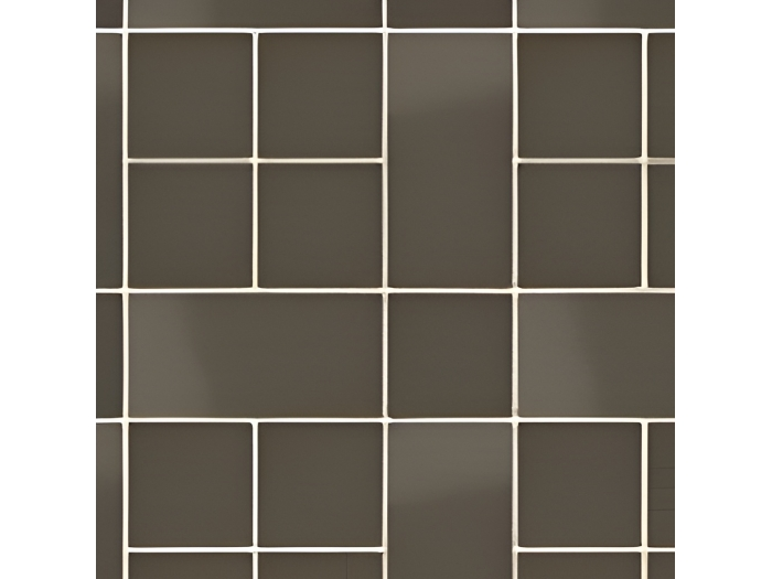 На изображении товар Micro. Керамогранит Microtiles Plaid Mix Glaze Coffee 30,1x30,1 от официального представителя в Москве