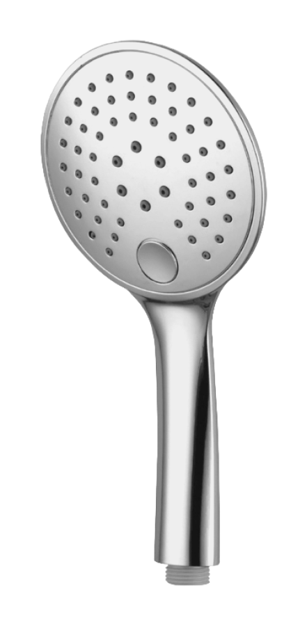 Ручная лейка Carlo Frattini Wellness, 3-х режимная, ∅121 мм, с защитой от извести анти-кальк,  цвет хром