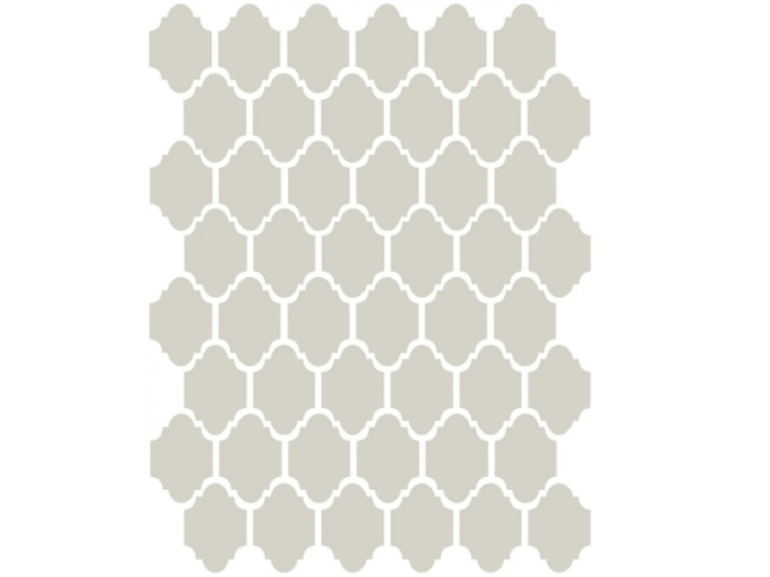 На изображении товар Etruria Керамогранит XXS-3D Provenzale 5X7 3D Bianco Su Rete Monocolore 34Х43 от официального представителя в Москве