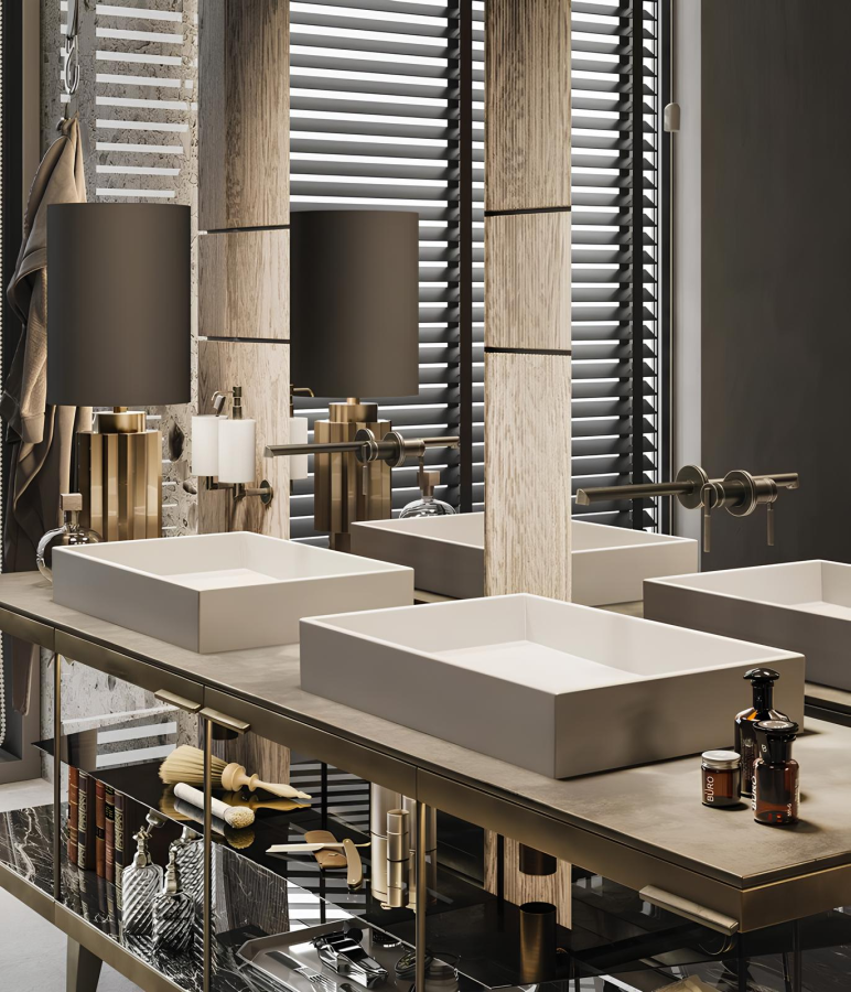 Дозатор для жидкого мыла Gessi Ingranaggio, настенный, колба белый композитный материал, цвет Black Metal Brushed PVD - изображение 1