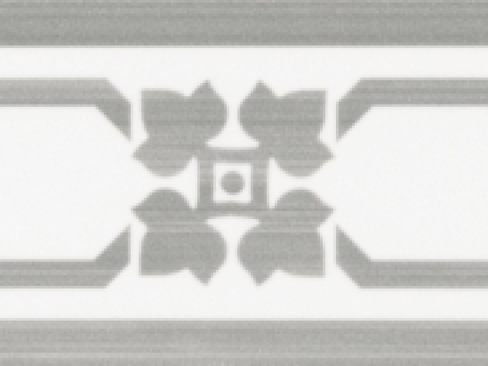 На изображении товар CERAMICHE GRAZIA Бордюр COTTAGE LISTELLO COTTAGE 5X20 GRIGIO от официального представителя в Москве