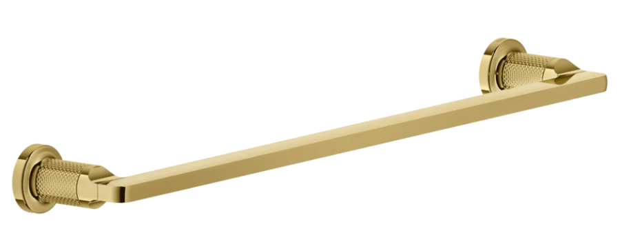 Полотенцедержатель Gessi Inciso, 450 мм, настенный, цвет Gold PVD