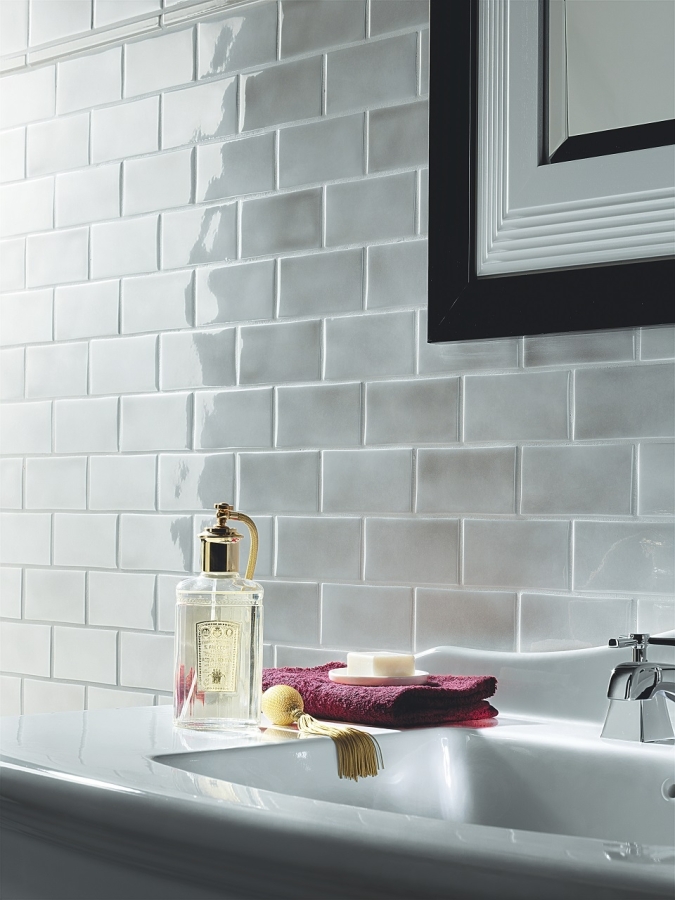 CERAMICHE GRAZIA Керамическая плитка MELANGE  LIGHT BLUE 6,5X13 LIGHT BLUE - изображение 1
