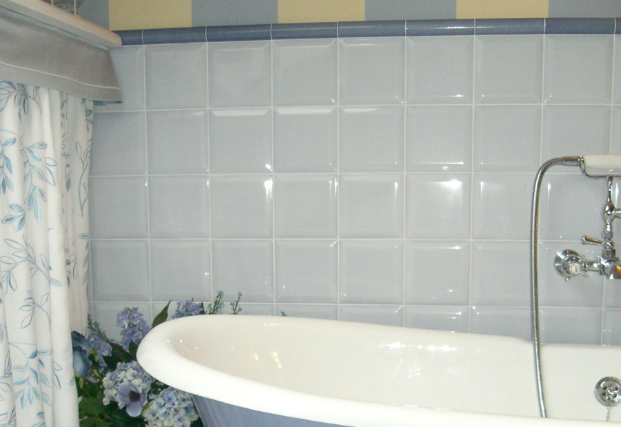 Etruria Керамическая плитка VICTORIA 15X15 Diamantato Light Blue - изображение 1