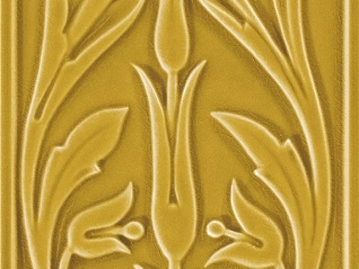На изображении товар CERAMICHE GRAZIA Керамическая плитка EPOQUE ERMITAGE 20X80 MUSTARD CRAQUELE от официального представителя в Москве