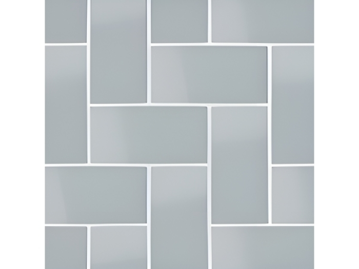 На изображении товар Micro. Керамогранит Microtiles Herringbone Glaze Azure 40,2x40,2 от официального представителя в Москве