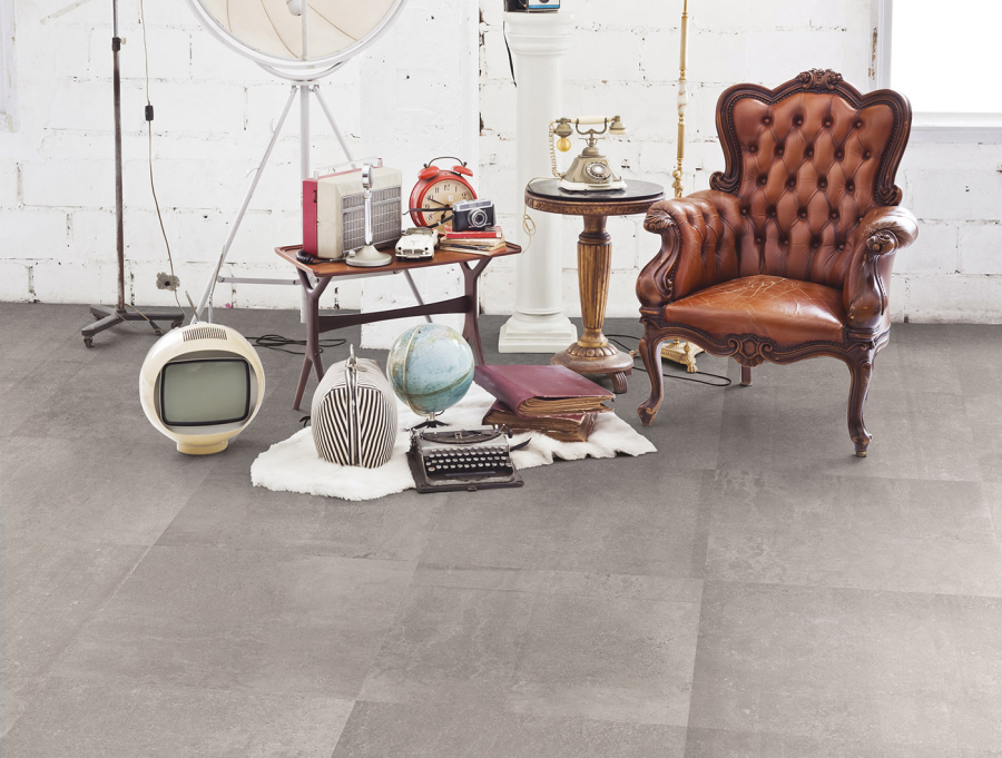 Terratinta Ceramics Керамогранит Stonedesign Chiselled rectified Ash 60x60 / 9.0 - изображение 1