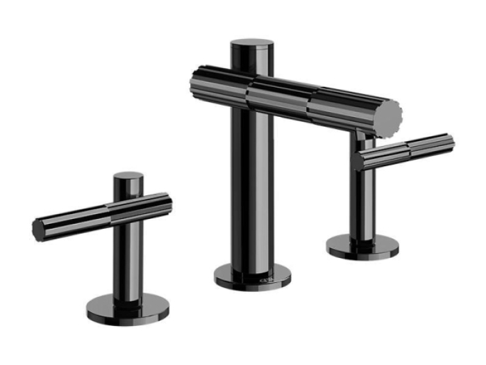 На изображении товар Смеситель для раковины Gessi INCASTRI 75014-706, цвет Black Metal Pvd от официального представителя в Москве