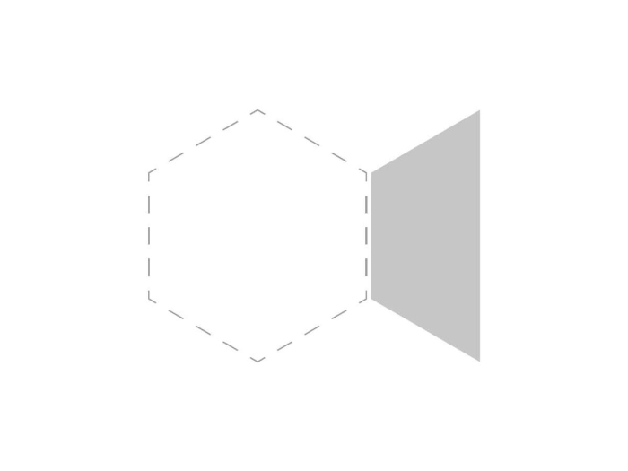 На изображении товар ETRURIA Керамическая плитка CONCETTO SPAZIALE - 18.5X7.9 TRAPEZIO PIANO DEEP CHESTNUT 1^ SCELTA от официального представителя в Москве