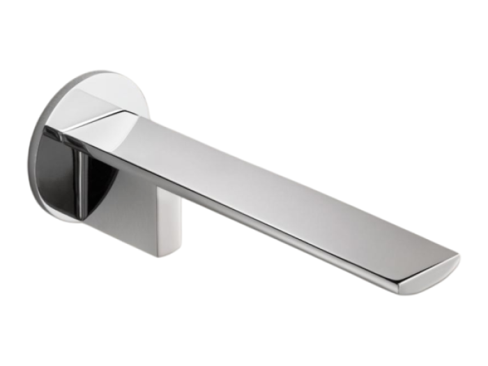 На изображении товар Излив для раковины CEA Design Ayla, настенный, длина 155 мм, цвет нержавеющая сталь от официального представителя в Москве