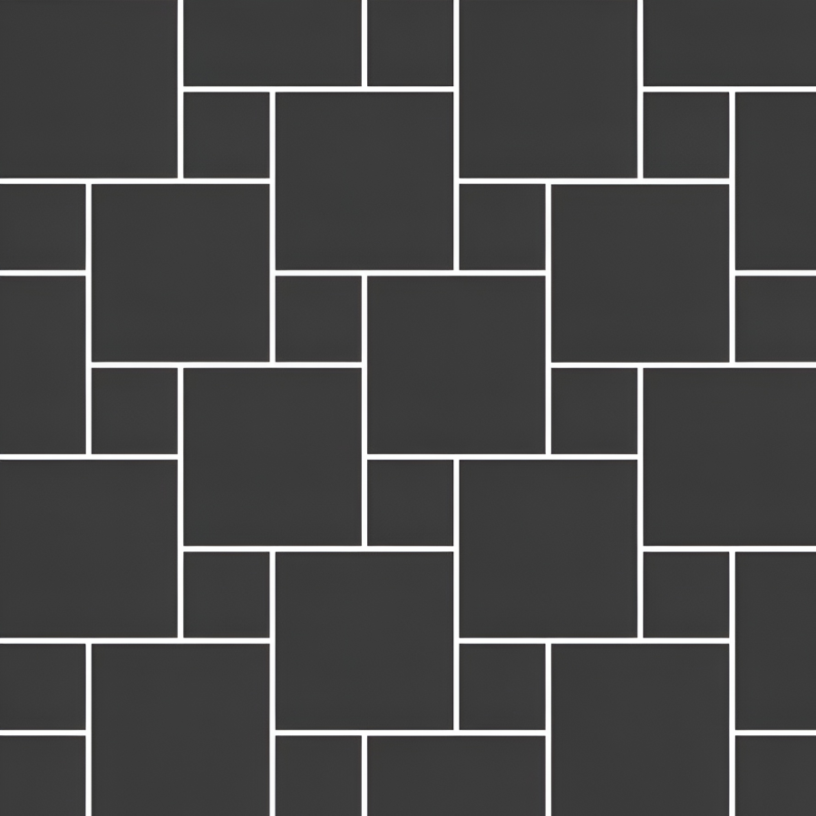Micro. Керамогранит Microtiles Oddfellow Black 30,1x30,1