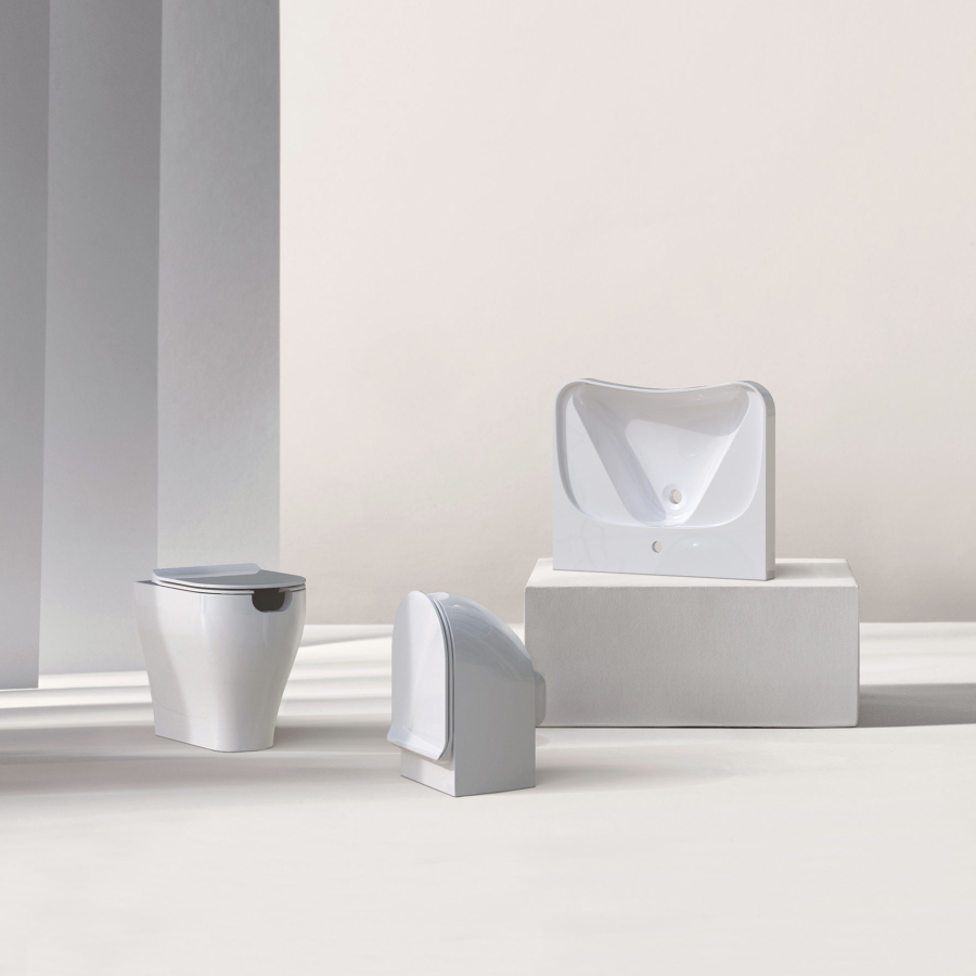 Сиденье для унитаза Flaminia AppSolution Slim, 450х370 мм, быстросъёмное, цвет белый - изображение 4