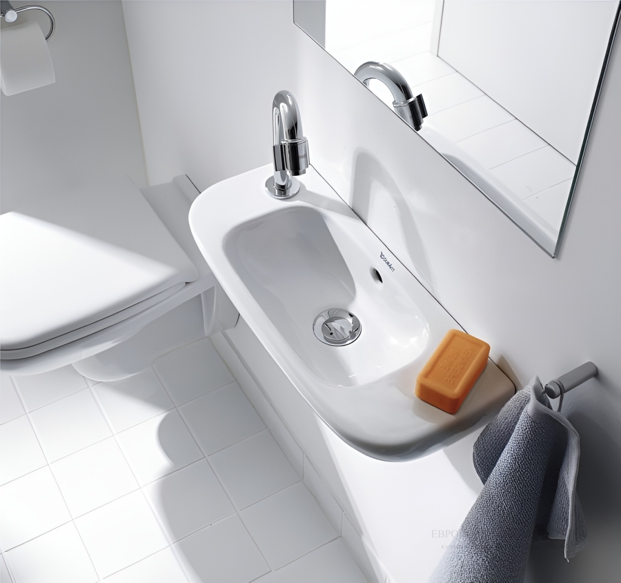 Крючок Duravit D-Code настенный, латунь, цвет хром - изображение 4