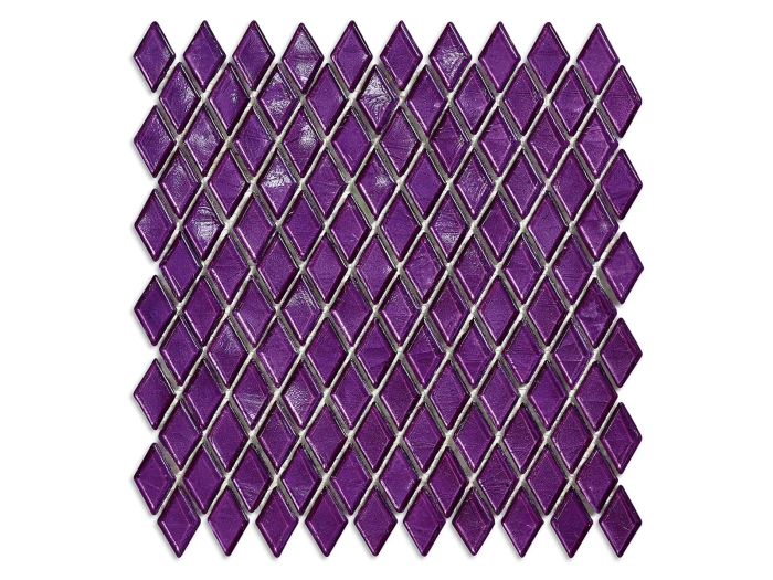 На изображении товар Sicis Стеклянная мозаика Diamond ITEM T45 Golconda chips size 23х40 mm sheet size 251x253 mm от официального представителя в Москве