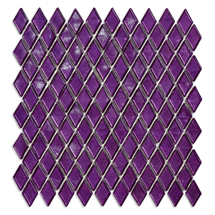 Sicis Стеклянная мозаика Diamond ITEM T45 Golconda chips size 23х40 mm sheet size 251x253 mm