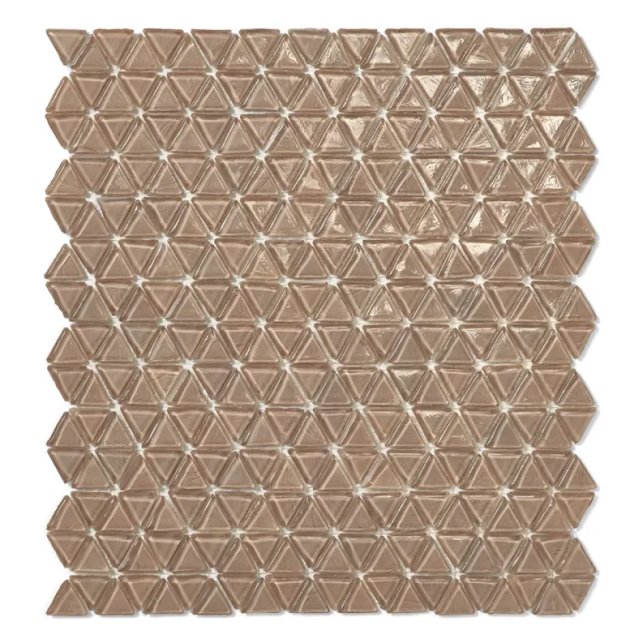 Sicis Смальтовая мозаика Trigono Mosaic Cipria chips size 19x21 mm sheet-size 284x300 mm