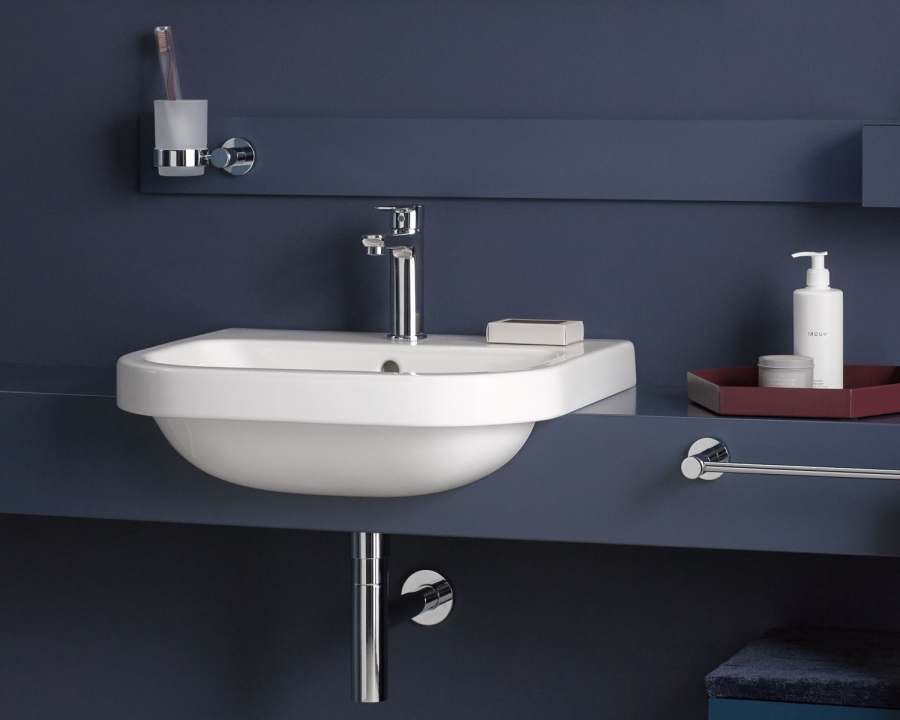 Полотенцедержатель Duravit D-Code настенный, L-845 х 80 мм, латунь, цвет хром - изображение 2