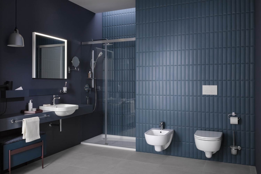 Полотенцедержатель Duravit D-Code настенный, L-845 х 80 мм, латунь, цвет хром - изображение 1