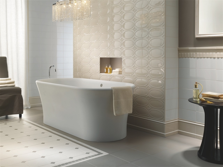 CERAMICHE GRAZIA Керамическая плитка FORMAE  OVAL 13X26 STEEL - изображение 2